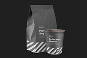 Craft Coffee Bag Mockup, a Product Mockup by BlackMockup (Thumbnail 10 of 11)
