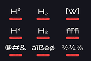 HN Revline, a Sans Serif Font by Hora Nocte (Thumbnail 9 of 12)