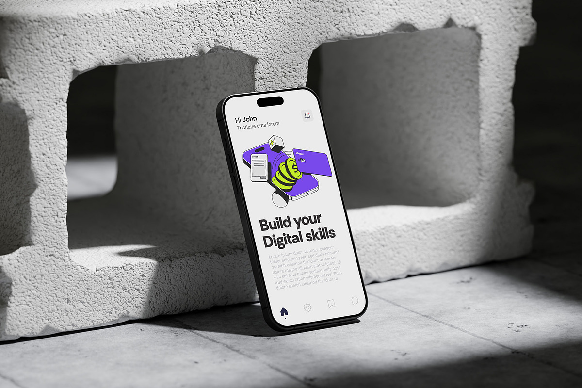 Fintech App Illustrations set, a Finance Illustration by Creative Graphics (Photo 3 of 4)