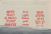 Hajabusa Sanjou - Japanese Typeface, a Handwritten Font by Elmous (Thumbnail 10 of 11)