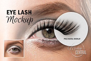 Beauty Makeup Digital Eyelash PNG