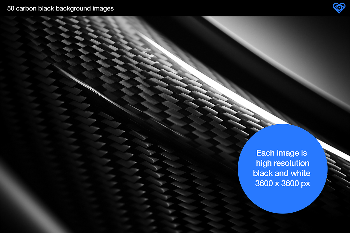 Carbon - 50 Black & White Textures, a Background Graphic by ikono.me (Photo 4 of 6)