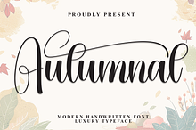 Autumnal | Script Font