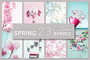 Pink blue springtime 23 photos, an Abstract Photo by VICUSCHKA (Thumbnail 1 of 4)