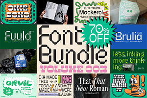 Hand Picked Font Bundle 3