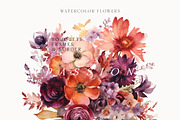 Watercolor Floral Bundle (45 in 1), a Decorative Illustration by Lana Elanor (Thumbnail 124 of 180)