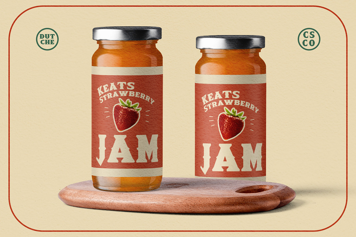 Dutche – Display Serif, a Serif Font by Craft Supply Co. (Photo 2 of 8)
