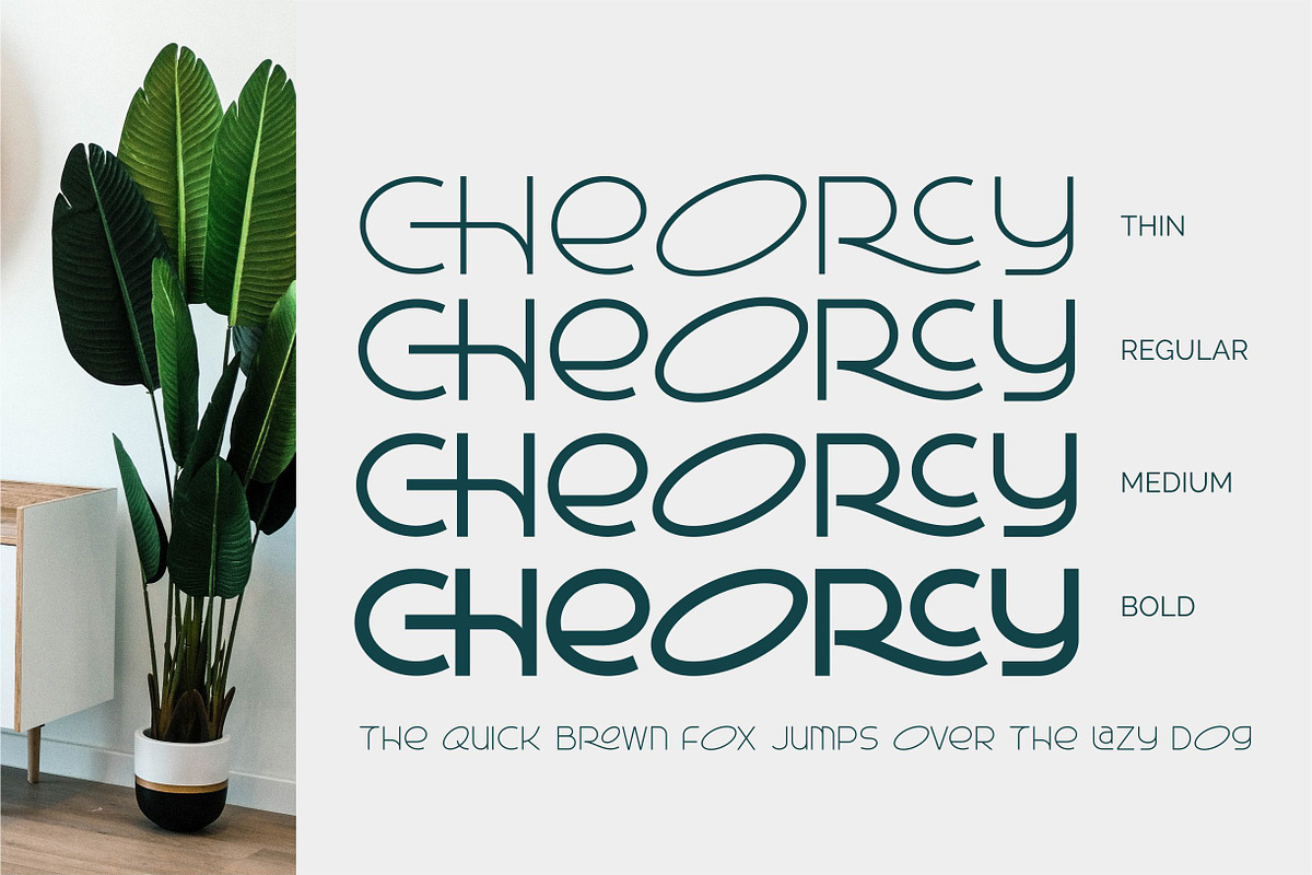 Cheorcy |Modern Sans|, a Sans Serif Font by ErgibiStudio (Photo 8 of 11)