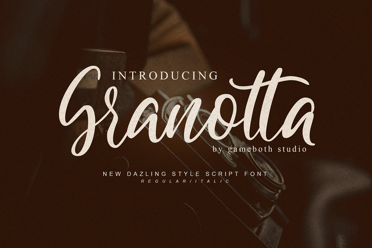 Granotta Font - Christmas with bonus preview 2