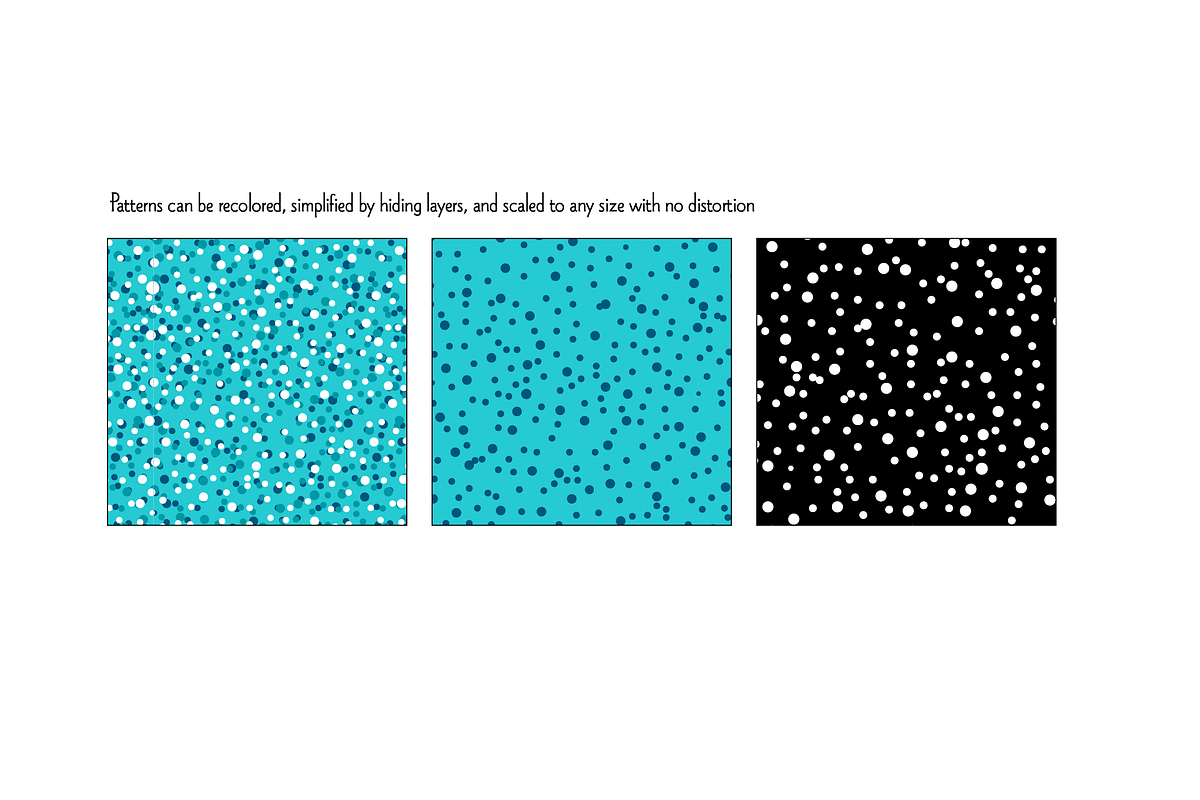 Seamless Blue & Green Glitter preview 6