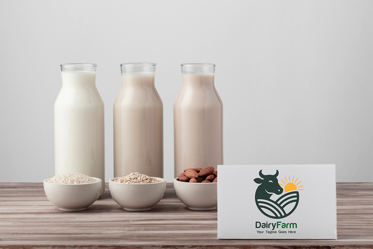 Minimal Dairy Farm Logo Design, a Branding & Logo Template by YUDesignStore (Photo 6 of 7)