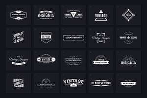 200 Vintage Logos