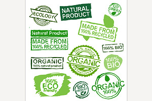 Ecology Stamps Set