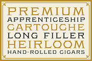 Cigarro - Display Typeface, a Serif Font by G.A.R.M. Company (Thumbnail 4 of 4)