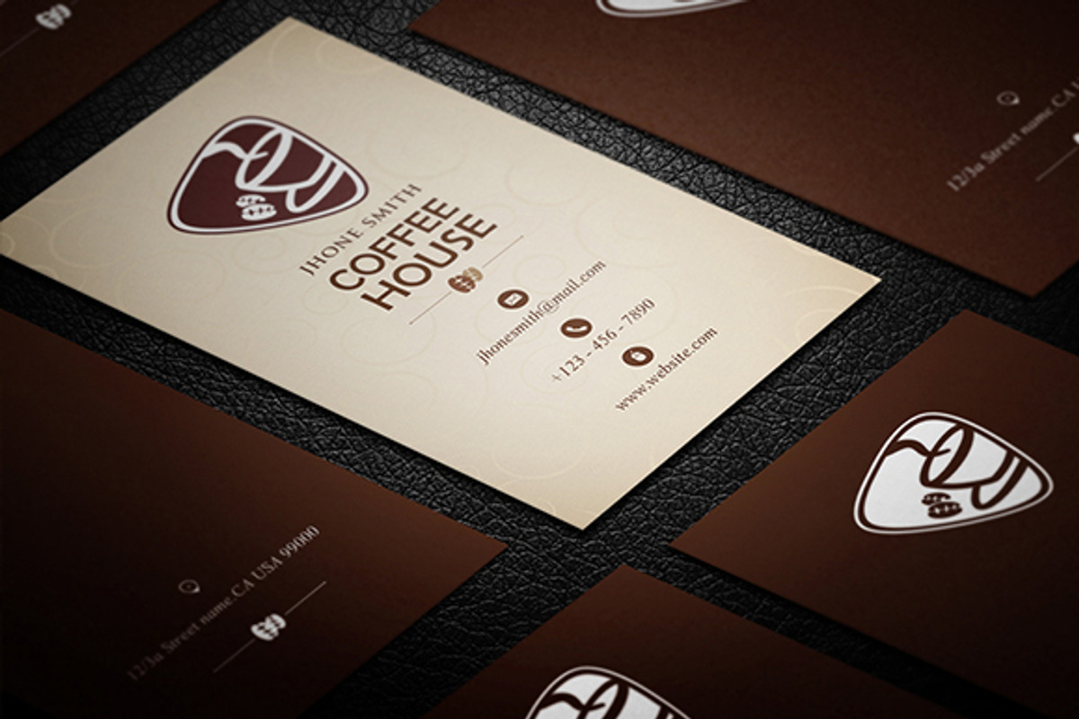 Creative Coffee Business Card preview 3
