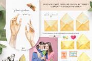 Spring wildflower floral envelope, an Illustration by AnnaTkachi (Thumbnail 4 of 10)