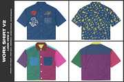 Work Shirt V2 - Mockup, a Shirt Mockup by DaldSgh (Thumbnail 5 of 17)