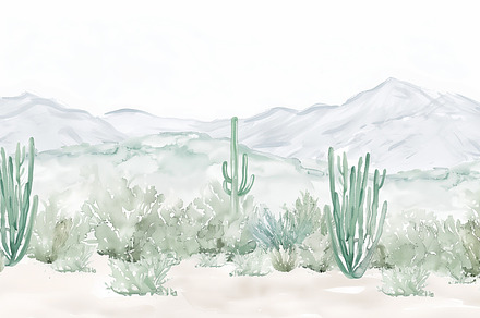 Cacti and sands, a Nature Photo by Imaginarium