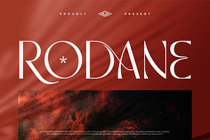 Rodane || Modern Classy Serif Font, a Serif Font by Ermedia Studio