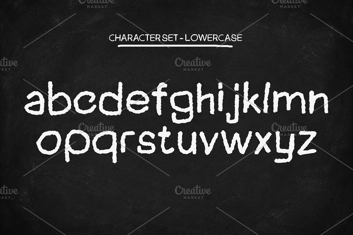 Gurat - Rough Handwritten Font, a Handwritten Font by Yogeeid Std (Photo 4 of 6)