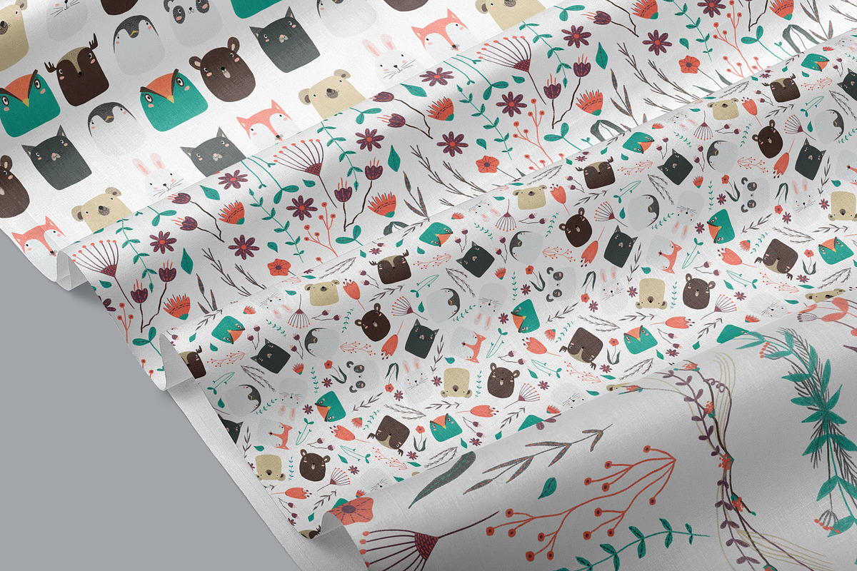 Cute Kiddie Pattern Bundle, a Pattern Graphic by Chloe's Illustrations (Photo 2 of 10)