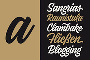 Kaleidos, a Script Font by Mika Melvas (Thumbnail 3 of 7)