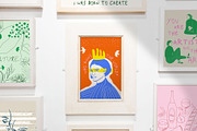 ART division posters & pattern, a Decorative Illustration by Mio Buono (Thumbnail 3 of 14)