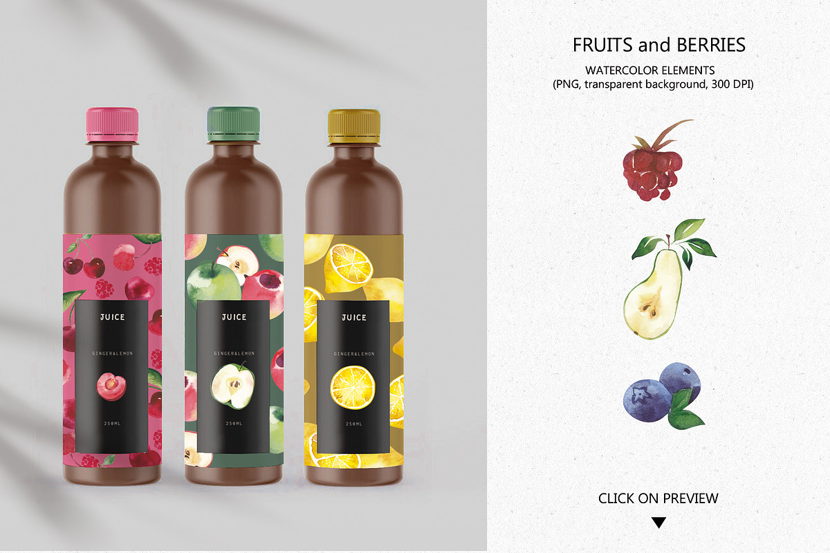 HEALTHY FOOD, a Decorative Illustration by Elena_Sedova (Photo 6 of 13)