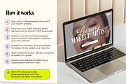 Makeup Artist Website Squarespace, a Squarespace Template by Template Twist Shop (Thumbnail 4 of 9)