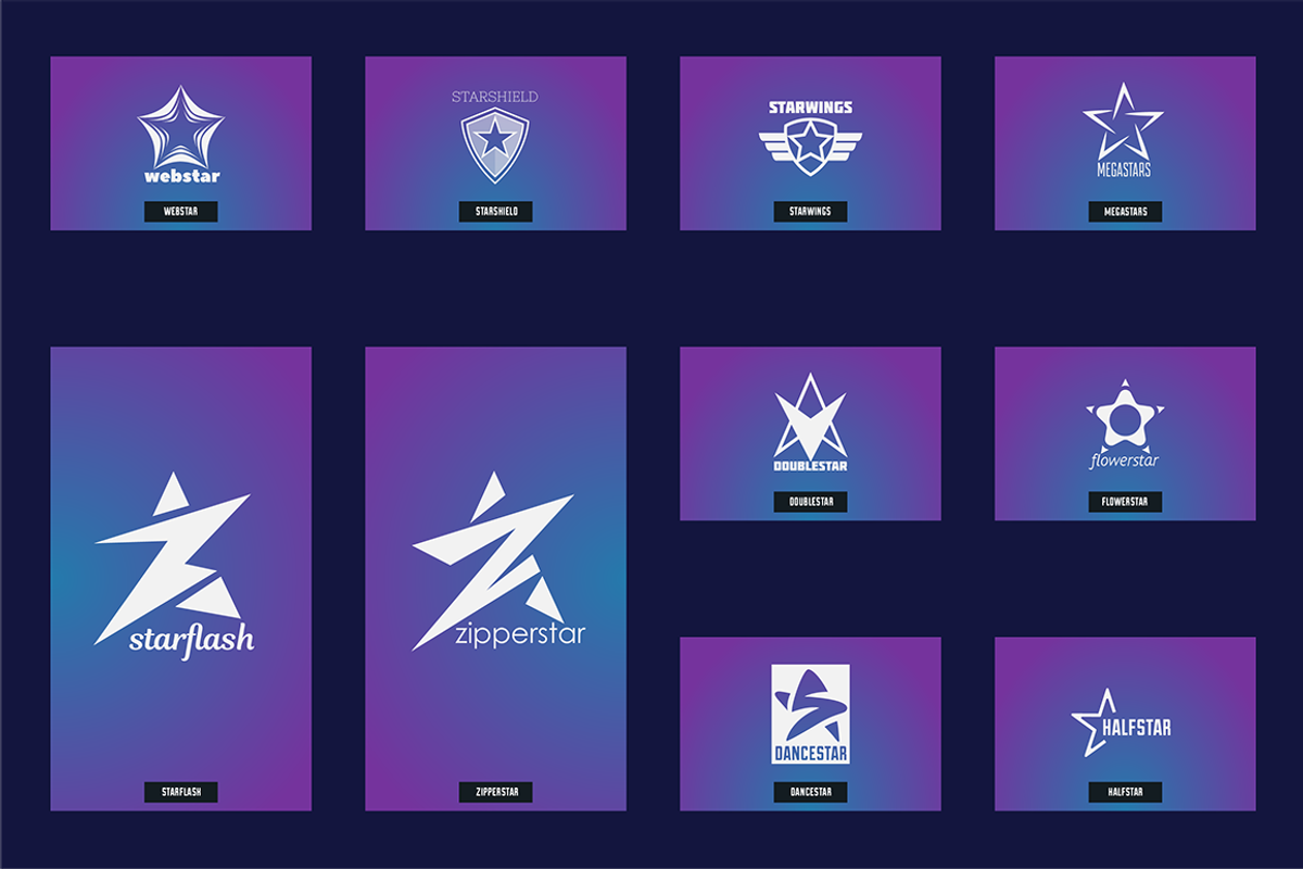 Star logopack, a Branding & Logo Template by airunreal (Photo 7 of 7)