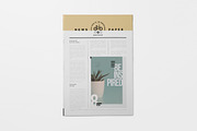 Tabloid Newspaper Mockups, an Advertising Mockup by GfxFoundry (Thumbnail 1 of 7)