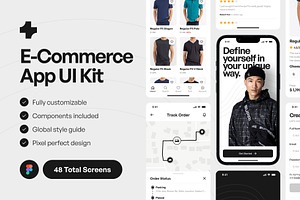 E-Commerce App UI Kits for Figma