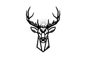 Artistic Geometric Deer Head Bundle, an Illustration by yasushie (Thumbnail 2 of 31)