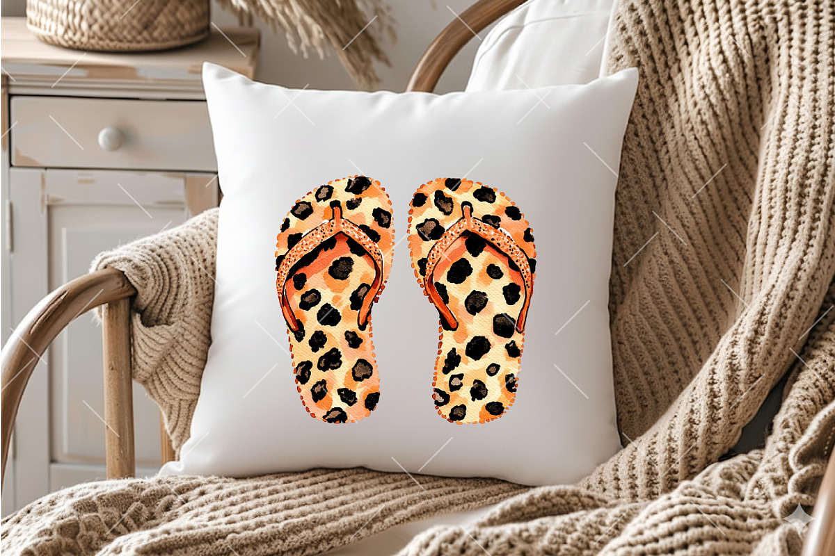 Leopard Coastal Summer Clipart PNG, an Illustration by OK Design (Photo 4 of 6)