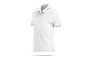 White Women's Polo Shirt 3D Model, an Object 3D Model by rebrandy (Thumbnail 3 of 9)