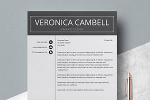 Resume CV Template Cover Letter