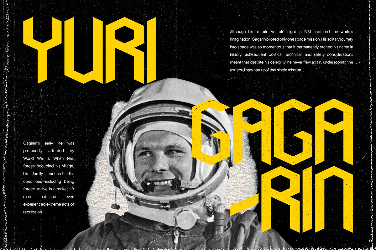 Aksion - Condensed Geometric Sans, a Sans Serif Font by CuratedType Studio (Photo 6 of 10)