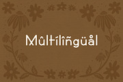Rewilding, a Sans Serif Font by Fairwren Creative (Thumbnail 7 of 9)