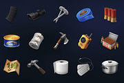 GUI Pro - Survival Clean, an UI Kit Template by LAYERLAB (Thumbnail 10 of 69)