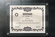 Certificate Word | PSD | AI, a Templates & Theme by Curve Design (Thumbnail 3 of 3)