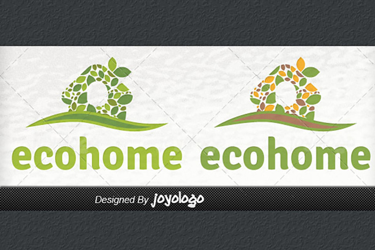 Pixel Leafs Eco Green Home Logo, a Branding & Logo Template by joyologo (Photo 3 of 3)