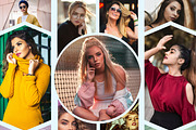 Collage Photo Frame Design Bundle, a Print Template by MRI STUDIO (Thumbnail 36 of 52)
