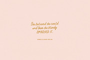 Oranges & Lemons Font Duo, a Script Font by Nicky Laatz (Thumbnail 3 of 17)