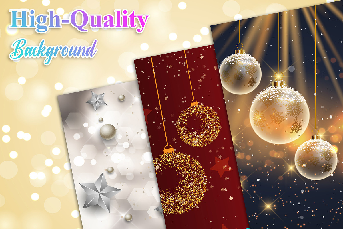 Christmas Decoration Wallpaper, a Background Graphic by Digital Studio (Photo 3 of 6)