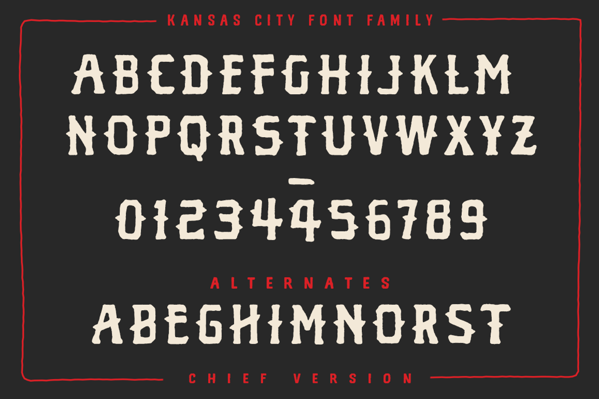 Kansas City - Font Family preview 8