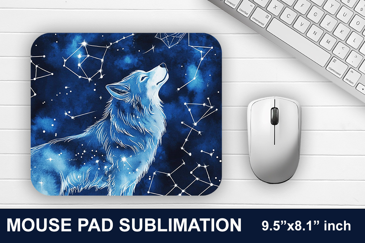 Wolf Mouse Pad Sublimation Bundle, a Graphic by crative8112 (Photo 11 of 11)