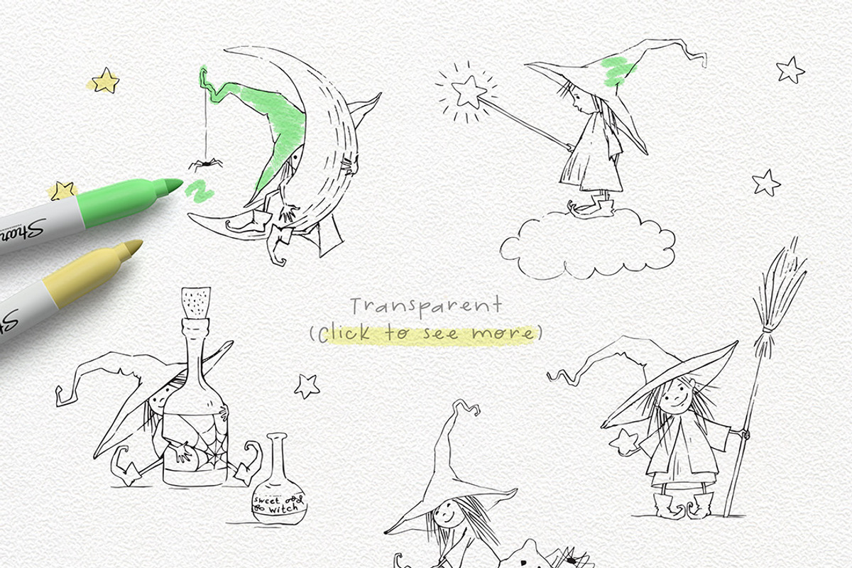 Cute Halloween Collection, an Illustration by Eva Katerina (Photo 15 of 19)