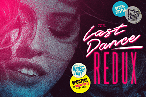 Last Dance - Retro Brush Script Font