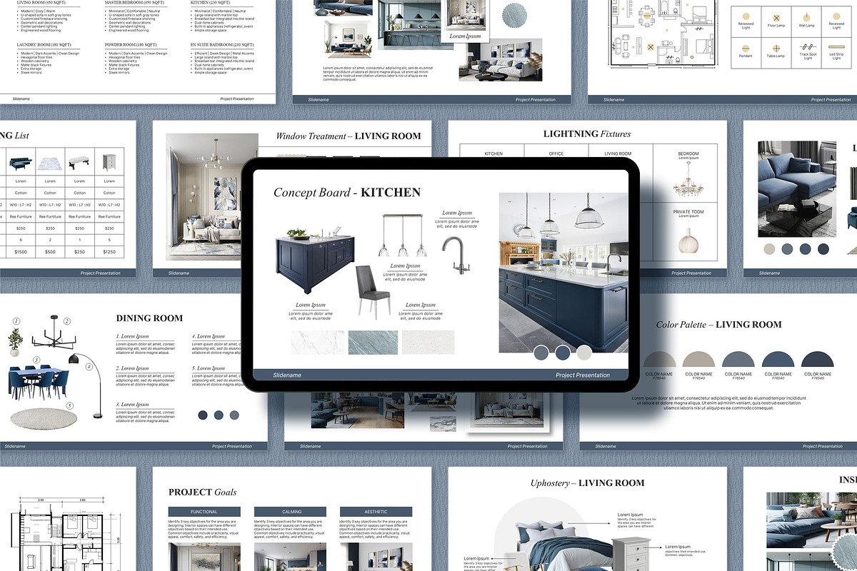 Minimal Interior Design Presentation