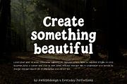 Felmora | Bold Display Font, a Handwritten Font by Everyday Perfection (Thumbnail 5 of 5)